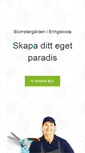 Mobile Screenshot of blomster-garden.se